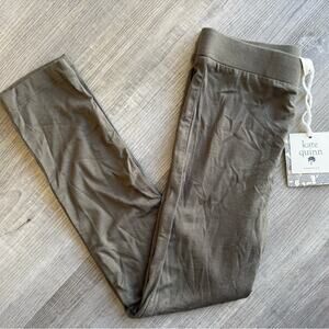 Kate Quinn Girls Sz 6 Years Modal Leggings in Olive New NWT